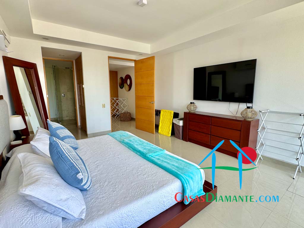 Solar Villas 1 301 - Recámara principal 3